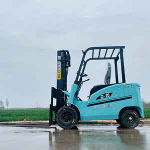 फास्ट डिलीवरी गोदाम उपकरण 2 टी फोर्कलिफ्ट इलेक्ट्रिक ठोस टायर फोर्कलिफ्ट कस्टम ऊंचाई 3 मीटर 4 मीटर 5 मीटर - Product Image 1