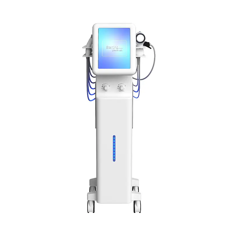 11 In 1 Hydra Waterjet Pelmachine Voor Spa Hydra Dermabrasie Diamant Facial Aqua Peeling Multifunctionele Gezichtsverzorgingsmachine