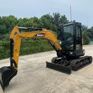 Excavadora de cadenas SANY SY35U de segunda mano a precio económico, miniexcavadora de 3.5 toneladas, lista para envío - Product Image 3