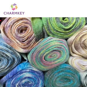 Ombre Spray Boucle Yarn 3.3NM Chunky Thick Yarn for Sweater Scarves Blanket - Product Image 1