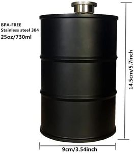 Pot à vin créatif en acier inoxydable personnalisé avec logo, pot à vin cylindrique, vente chaude, grande capacité, fût à essence, fût à vin - Product Image 4