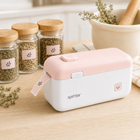 Xprinter HP4 – Imprimante d'étiquettes thermiques polyvalente de 0,5 pouce, résistante à l'huile, pour le rangement et l'organisation de la cuisine
