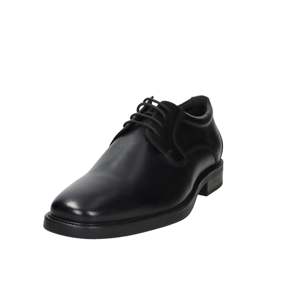 Chaussures habillées en cuir noir Geox pour homme, style Derby, talon de 2,5 cm, tailles 39, 40, 41, 42, 43, 44 - Product Image 3