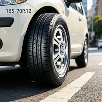 Pneu de voiture 165/70R12 HD667, pneu en caoutchouc antidérapant pour les trajets en ville