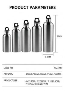 Adults Stainless Steel Modern Design Double Wall Vacuum Insulated Travel Friendly Thermal Traveling Water <b>Flask</b> Tumbler - Product Image 5