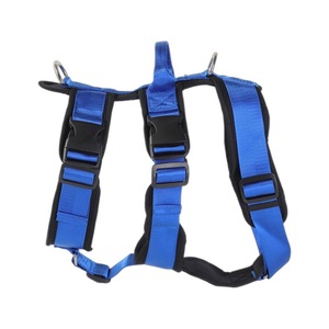 Eco-Friendly reflexivo poliéster Pet arnês botão encerramento grande cão anti-fuga arnês para médio grande porte canino - Product Image 5