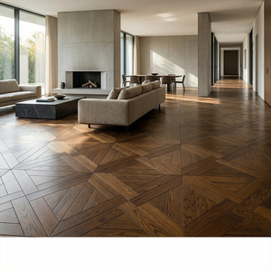 <span class=keywords><strong>Parquet</strong></span> en chêne <span class=keywords><strong>contrecollé</strong></span> de conception moderne 600x600mm pour sols intérieurs - Product Image 2
