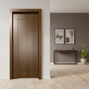Puertas Interiores Modernas Personalizables de Madera Maciza Impermeables con Acabado de Alta Calidad y Garantía de Cinco Años, Aptas para Apartamentos - Product Image 4
