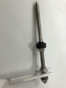 Vis de fixation solaire en acier inoxydable 316/304 mâle/<span class=keywords><strong>femelle</strong></span> pas de 1,25 mm, vis à tête <span class=keywords><strong>Torx</strong></span>, vis à double face, filetage DIN standard, lisse - Product Image 3