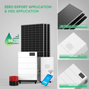 Système d'énergie solaire domestique hors réseau Sunpal 10 kW 20 kW 10 kVA 20 kVA Kit complet hybride pleine puissance - Product Image 2