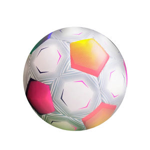 Balón de fútbol de entrenamiento oficial laminado a prueba de agua impreso de cuero PU tamaño 5 pelotas de fútbol de entrenamiento - Product Image 3