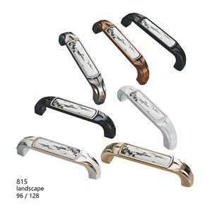 Manijas de Palanca con Cerradura de Embutir para Muebles de Interior Modernos de Lujo, para Cocina, Cómoda, Dormitorio, Sala de Estar y Cajones - Product Image 1