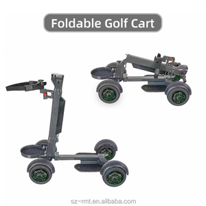 Voiturette de golf électrique en aluminium RMT M12-1 de 10 pouces, batterie au lithium 2000W, capacité de charge de 150 kg, <span class=keywords><strong>buggy</strong></span> pliable, autonomie de 18 trous - Product Image 4