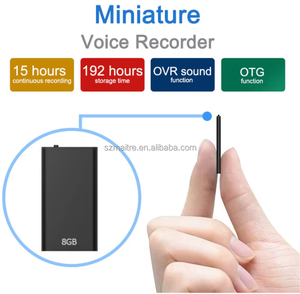 Le plus récent Mini enregistreur de doigts Enregistreurs sonores et vocaux Dispositif d'enregistrement audio USB portable Enregistreur intelligent numérique - Product Image 2
