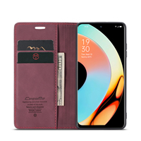 Nouveau Caseme givré Texture portefeuille affaires Style coque de téléphone pour OPPO pour Realme 10 Pro Plus pour OnePlus Nord accessoire de téléphone