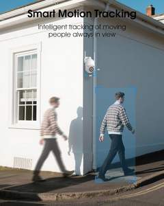 Cámara de Seguridad <span class=keywords><strong>IP</strong></span> Inalámbrica Inteligente ARCCTV para Exteriores, 3MP, 2.4G/5G WiFi, Grabación 24/7, Visión Nocturna Infrarroja a Color, PTZ - Product Image 3