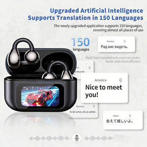 หูฟังแ<span class=keywords><strong>ป</strong></span>ล<span class=keywords><strong>ภาษา</strong></span> AI BT <span class=keywords><strong>5</strong></span>.4 ไร้สาย รองรับ 150 <span class=keywords><strong>ภาษา</strong></span> แปลภาษาแบบเรียลไทม์ สำหรับธุรกิจ รุ่นใหม่ - Product Image 4