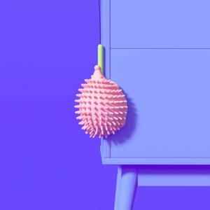 고양이는 간지럼을 긁습니다 벽 코너 헤어 스크러버 긁기 포스트 애완 동물 용품 고양이 장난감 긁기 <span class=keywords><strong>Tickler</strong></span> - Product Image 2