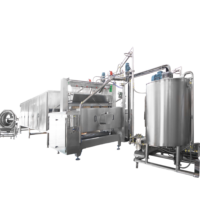 2023 vente chaude prix d'usine automatique gommeux bonbons ponçage sucre bonbons arrose polisseuse de LOM