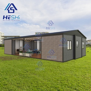 Tùy Chỉnh Đúc Sẵn 40ft 20ft 30ft Nhỏ Container Mở Rộng Nhà Hai Phòng Ngủ Prefab Biệt Thự Nhà Casa Contenedor - Product Image 1