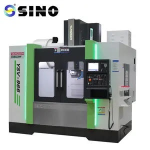 SINO YSV-966 ערכות מכונת חיתוך Cnc 3 צירים למכונה אנכית כרסום Cnc מתכת