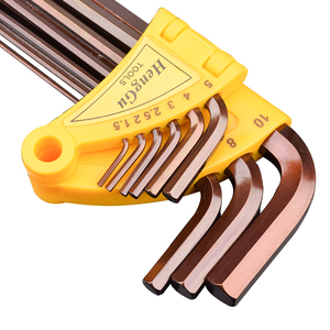 Haute qualité 1.5mm-10mm ensemble de clés hexagonales en acier nickelé <span class=keywords><strong>clé</strong></span> Allen outils matériels Chine vente en gros - Product Image 3