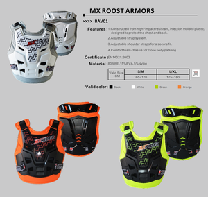 Gilet pare-balles de moto pour adultes et jeunes approuvé CE haute qualité logo client vêtements de sport de course gilet corporel