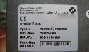 เครื่องควบคุมน้ำหนัก Schenck AccuRate รุ่น Intecont Plus VEG20600 V028967.B01 VDB - Product Image 6