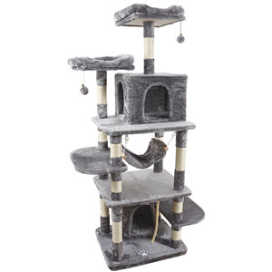 Torre rascadora para mascotas, marco de escalada de lujo, Casa Grande, árbol para gatos - Product Image 2