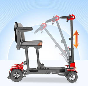 2024中国工場超軽量折りたたみ式電動モビリティスクーターウォーカー折りたたみ式大人用アクセサリー無効 - Product Image 2