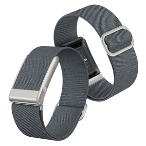 Bracelet de sport personnalisé en gros, sangle de biceps OEM, bande en nylon bleue avec logo pour Whoop 5.0 5 Life MG <span class=keywords><strong>ECG</strong></span> Peak Custom-whoop-band w - Product Image 3