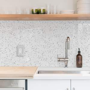 ORON <span class=keywords><strong>DECO</strong></span> Autocollant en marbre <span class=keywords><strong>gris</strong></span> Vinyle <span class=keywords><strong>blanc</strong></span> brillant PVC Autocollant mural auto-adhésif Rouleaux Imperméable Autocollants muraux <span class=keywords><strong>de</strong></span> cuisine Décoration intérieure - Product Image 4