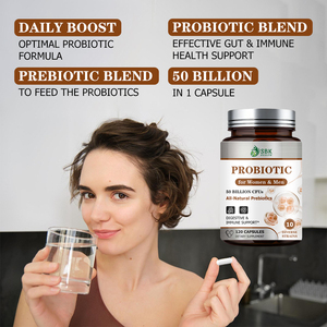High Quality Probiotic Capsules for Women Men Opyimal Probitic <b>Blend</b> Digestion Rates Supports Digedtive System Capsules - Product Image 3