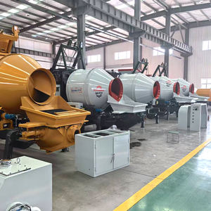 L-200 Betonmixer Cementmachine Diesel Betonpomp Elektrische Betonmixer met Pomp voor Cementmenging Bouw - Product Image 5