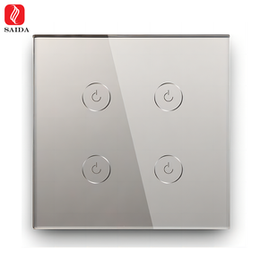 <span class=keywords><strong>Verre</strong></span> trempé adapté aux besoins du client d'interrupteur de lumière de contact de maison intelligente de <span class=keywords><strong>120</strong></span>*85mm - Product Image 2