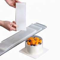 Rouleau de film transparent en acétate de PET pour la pâtisserie de mousses au chocolat et la décoration des bords de gâteaux