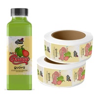 Étiquettes durables pour cosmétiques, impression UV, autocollants imperméables pour emballages de soins de la peau