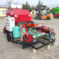 Machine d'emballage de film rond d'utilisation de ferme de blé de paille/machine de cerclage de balle ronde d'ensilage d'herbe