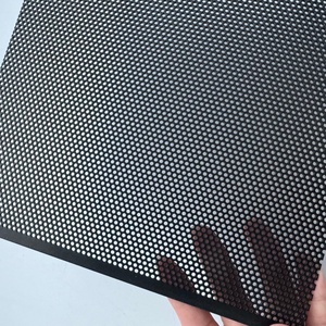 Tôle en aluminium perforée pour porte et fenêtre de filet d'écran dans les hôtels - Product Image 1