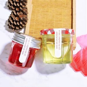 Venta al por mayor, 70ml, botella Hymi de vidrio, tapa sellada, almacenamiento, encurtidos, tarro, tarro de albañil, botella de miel, botella de albañil de vidrio transparente - Product Image 5