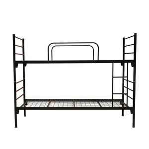 Lit double le plus vendu, avec un cadre en acier robuste. Convient pour une utilisation dans les dortoirs, les écoles et les appartements. - Product Image 2