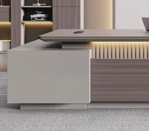 Muebles de Oficina Grandes, Conjuntos Completos de Escritorios y Sillas de Oficina, Escritorios Ejecutivos Modernos y Sencillos - Product Image 5