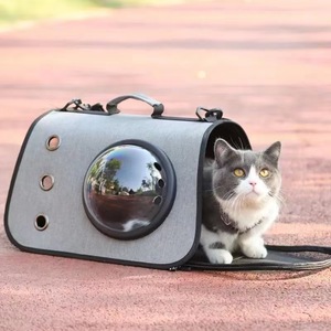 Wholesale New Oxford Cloth Portable <b>Cat</b> Bag <b>Large</b> Space Sling Pet Backpack Folding and Breathable for Small Dogs - Product Image 6