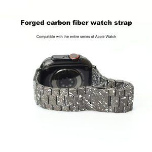 Correa de Reloj de Fibra de Carbono Resistente al Sudor y Transpirable, Resistente al Desgaste y a la Decoloración, Apta para iPhone <span class=keywords><strong>Watch</strong></span> <span class=keywords><strong>Ultra</strong></span> - Product Image 6