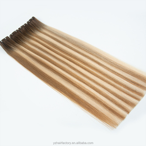 Extensions de cheveux invisibles Yuanzhen à bandes adhésives pour salon de coiffure, extensions de cheveux humains à double trame, invisibles et injectables - Product Image 5
