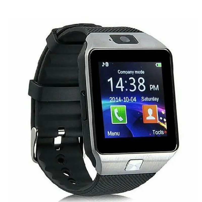 नि: शुल्क नमूने DZ09 खेल फोन कलाई घड़ी पुरुषों महिलाओं इलेक्ट्रॉनिक्स स्मार्ट घड़ी iPhone के लिए Huawei के लिए