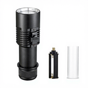Linterna de Buceo de Aleación Resistente a Arañazos, Soporte de Doble Celda, Batería de Litio Recargable, Compatible con Equipo de Seguridad para Uso Diario - Product Image 1