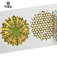 Étiquettes holographiques de sécurité VOID en nid d'abeille, diamètre 4 cm, livraison rapide, rondes et ovales, sceaux de garantie VOID si manipulés