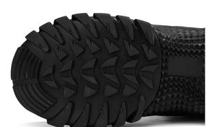 Haute qualité hommes en plein air hiver bottes chaudes désert Jungle chaussures d'entraînement en caoutchouc maille bottes tactiques noir - Product Image 4