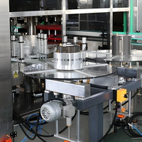 Nouvelle machine d'étiquetage automatique numérique électrique pour bouteilles de boissons de qualité alimentaire avec étiqueteuse à film OPP pour bouteilles en verre de plusieurs tailles